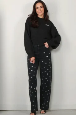 Rotate Sweater - Knit Crewneck Sweater - Nine Iron