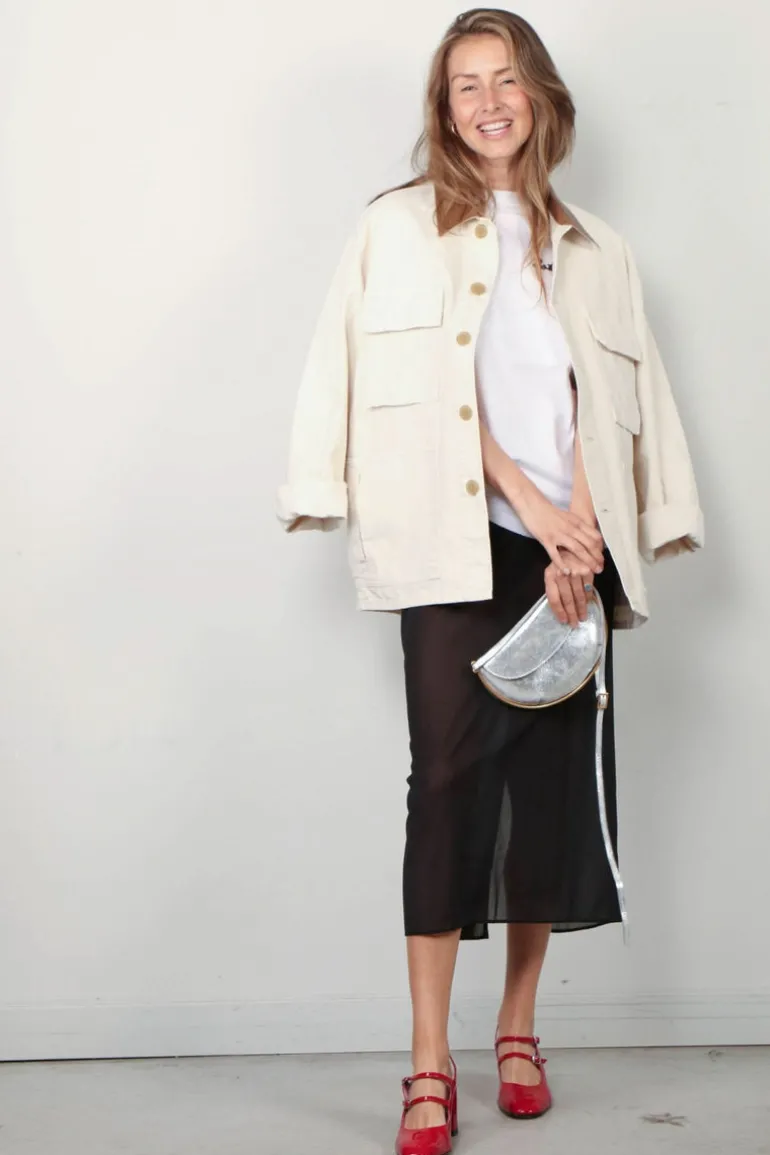 Rotate T-Shirt - Heavy oversized - Bright White