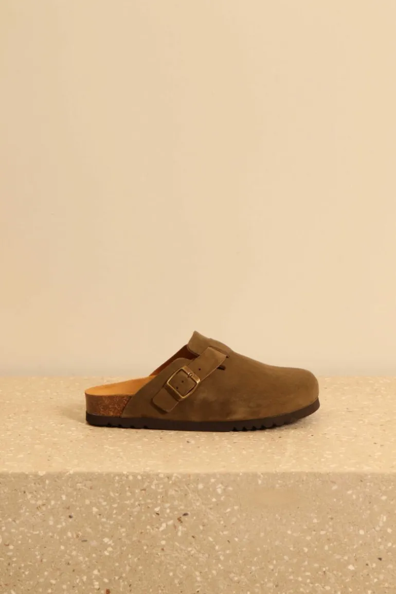 Scholl sandalen - Fae - khaki