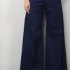 Sea Me Happy broek - Super Woody Poplin - night blue