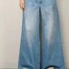 Sea Me Happy Broek - Super Woody Pants Destressed - Indigo