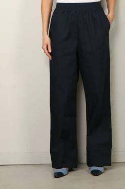 Sea Me Happy Broek - Nori Pants Poplin - Midnight Blue