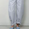 Sea Me Happy Broek - Nolita Pants Poplin - Silver