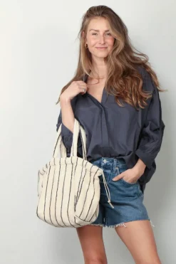 Sea Me Happy Blouse - Balloon blouse - Antracite