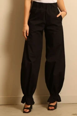 Sea Me Happy Broek - Super Woody Pants Puff - Black