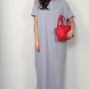 Sea Me Happy Jurk - Gigi Dress - Grey Melange