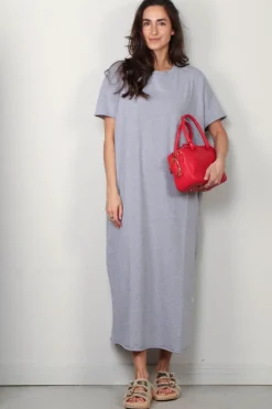 Sea Me Happy Jurk - Gigi Dress - Grey Melange