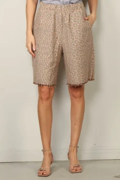 Sea Me Happy Short - Peyton Shorts - Leopard