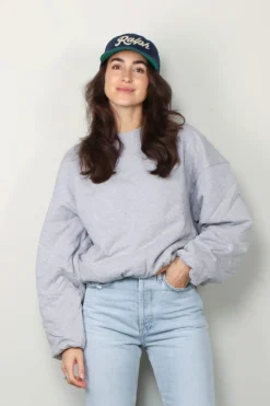 Sea Me Happy Sweater - Apollo sweater - Light grey melange