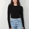 Sea Me Happy Top - Lee Top Mat - Black