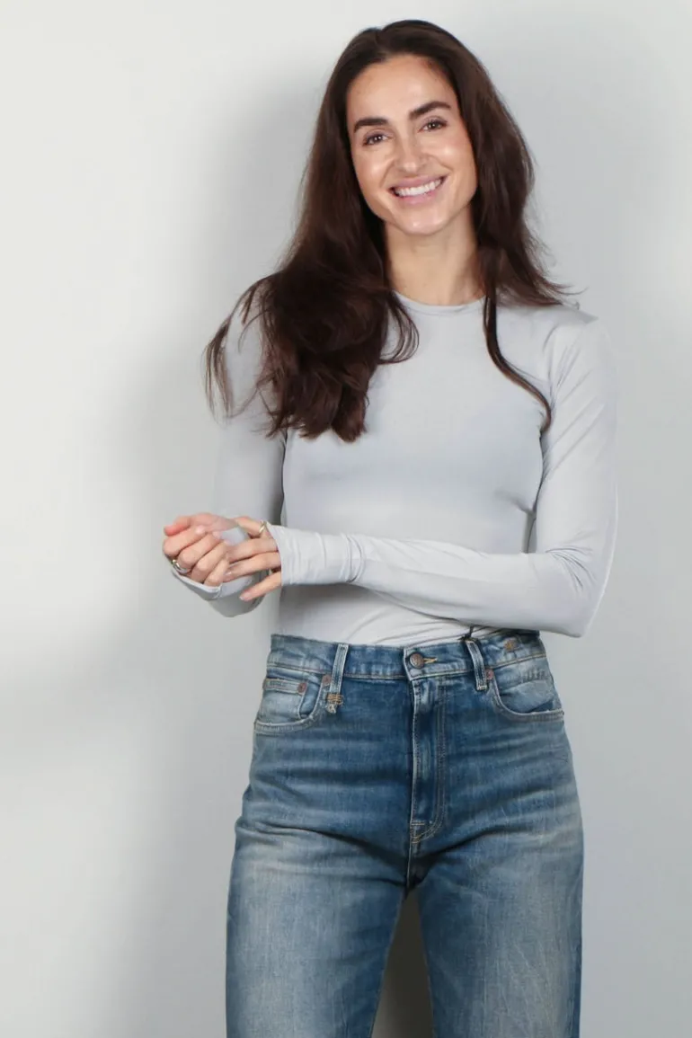 Sea Me Happy Top - Lee top - Silver