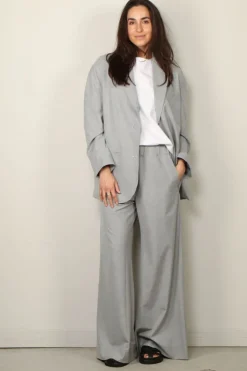 Sea Me Happy Broek - Super Woody Pants Melange - Grey