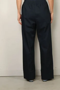 Sea Me Happy Broek - Nori Pants Poplin - Midnight Blue