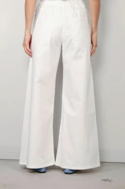Sea Me Happy Jeans - Super Woody Jeans -Embroidery - White