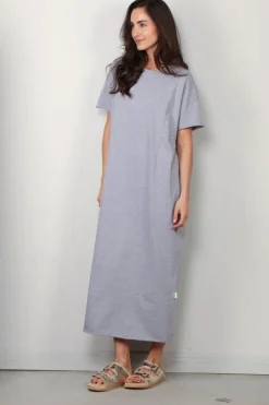 Sea Me Happy Jurk - Gigi Dress - Grey Melange