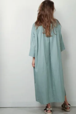 Sea Me Happy Jurk - Sakura Dress - Sage Green