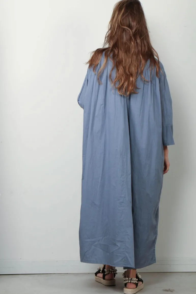 Sea Me Happy Jurk - Sakura Dress - Steel Grey