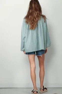 Sea Me Happy Top - Sakura Top - Sage Green