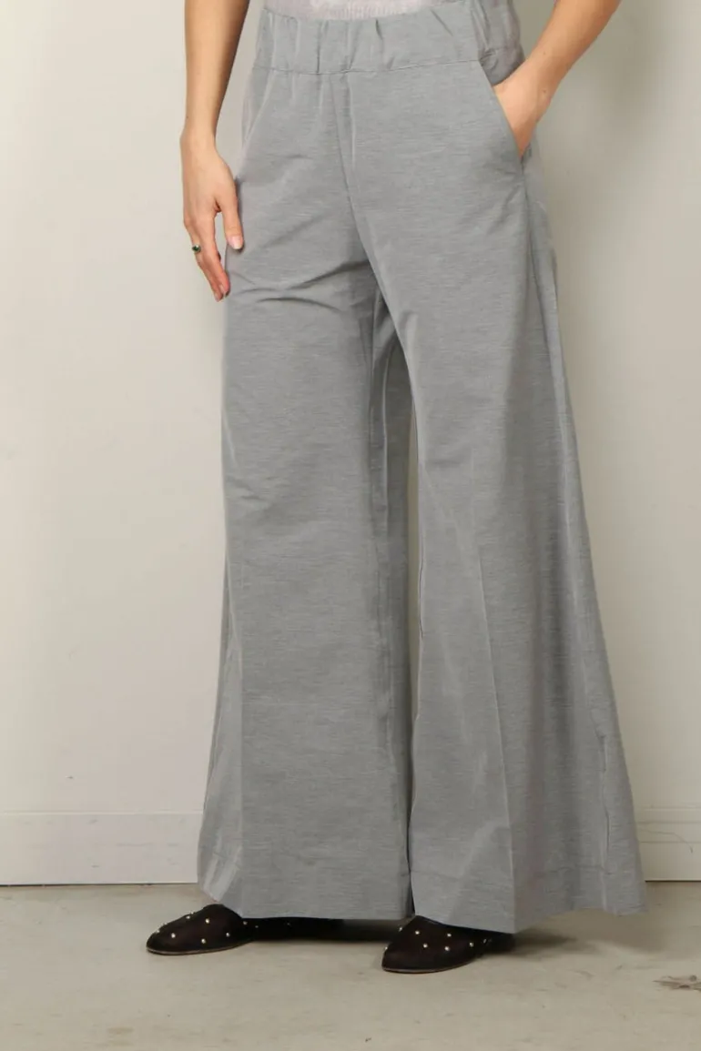 Sea Me Happy Broek - Super Woody Pants Poplin Melange - Grey