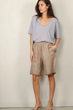 Sea Me Happy T-shirt - Obi Tee - Grey Melange