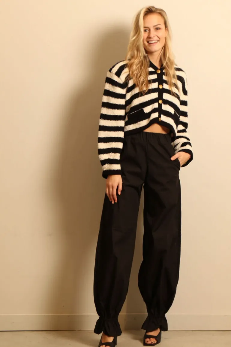 Sea Me Happy Broek - Super Woody Pants Puff - Black