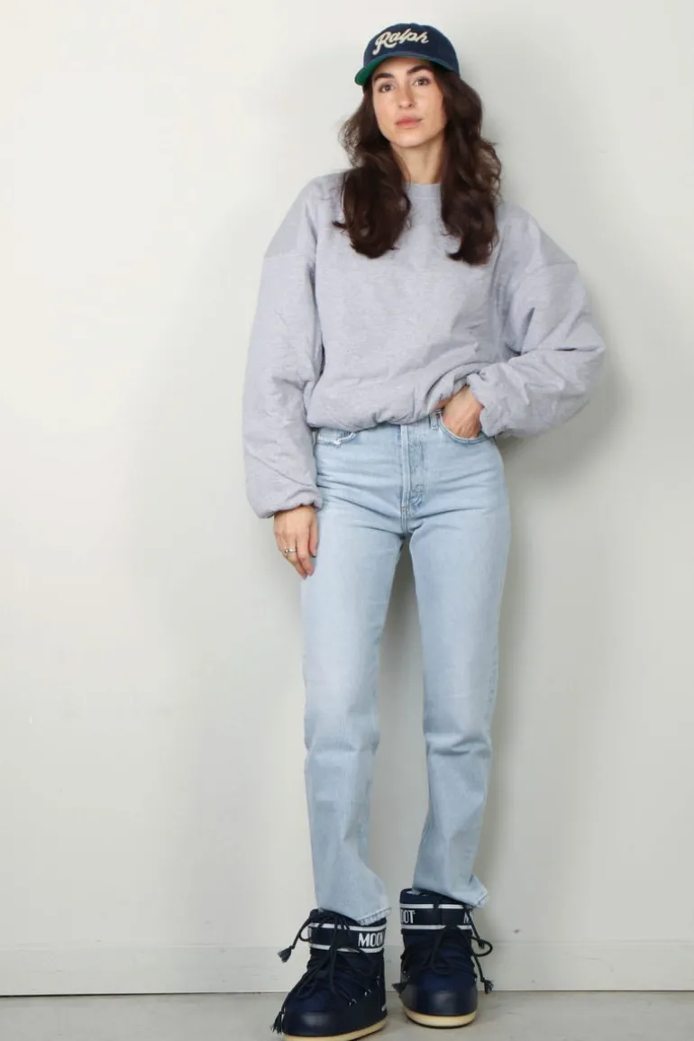 Sea Me Happy Sweater - Apollo sweater - Light grey melange