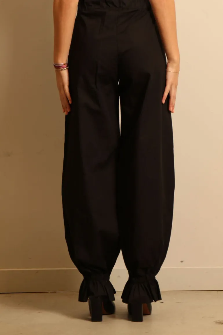 Sea Me Happy Broek - Super Woody Pants Puff - Black