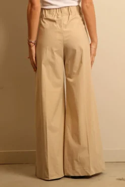 Sea Me Happy Broek - Super Woody Poplin - Sand