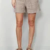 SoSue Shorts - Linen - Mud