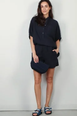 SoSue Shorts - Linen - Navy