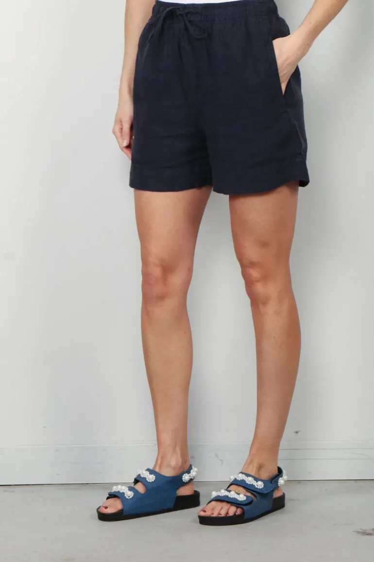 SoSue Shorts - Linen - Navy
