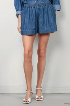 Suzie Kondi Short - Shkip Denim - Aegean