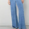 Suzie Kondi Broek - Zephyra FlareTerry - French Blue