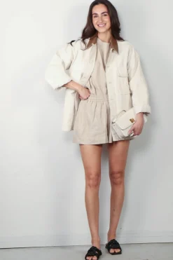 Suzie Kondi Short - Shkip Linen - Natural