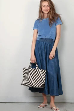 Suzie Kondi T-Shirt - Carpi Crew Neck Tee Terry - French Blue