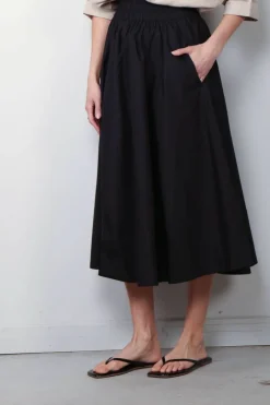 Suzie Kondi Rok - Kyria Circle Cotton Poplin - Black