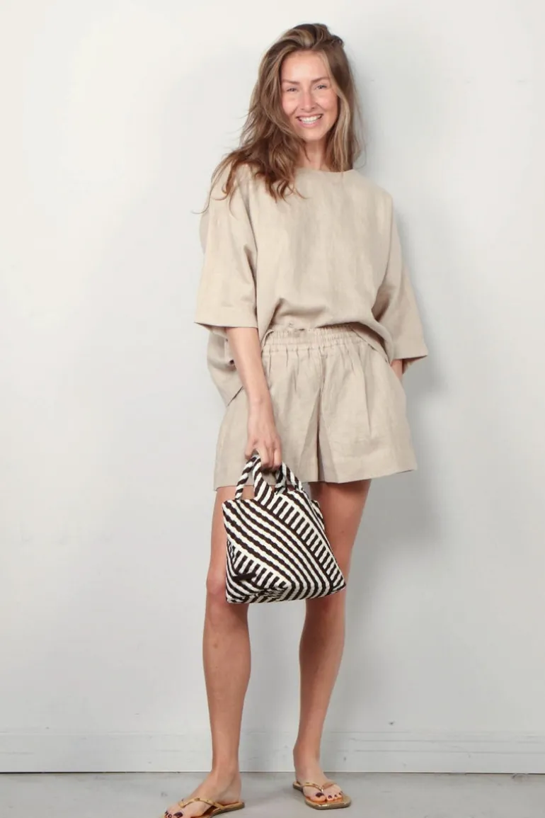 Suzie Kondi Short - Shkip Linen - Natural