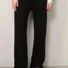 Éterne Broek - Straight Leg Sweatpant - Black