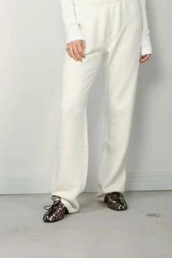 Éterne jogging - STRAIGHT LEG SWEATPANT - cream