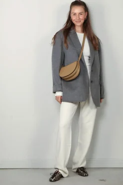 Éterne jogging - STRAIGHT LEG SWEATPANT - cream
