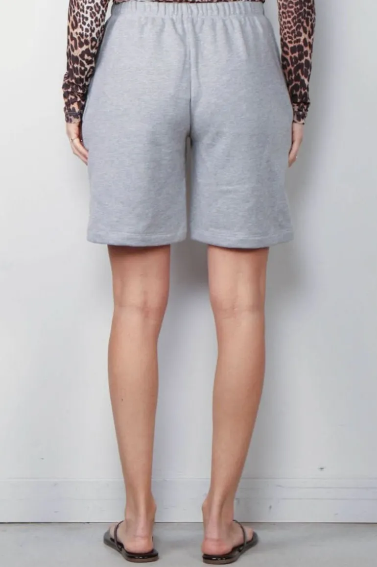 Éterne short - TERRY BOYFRIEND SHORT - heather grey