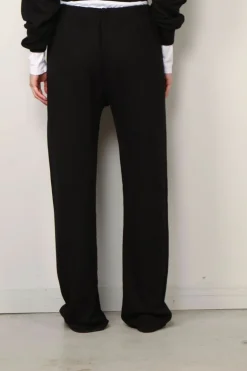 Éterne Broek - Straight Leg Sweatpant - Black