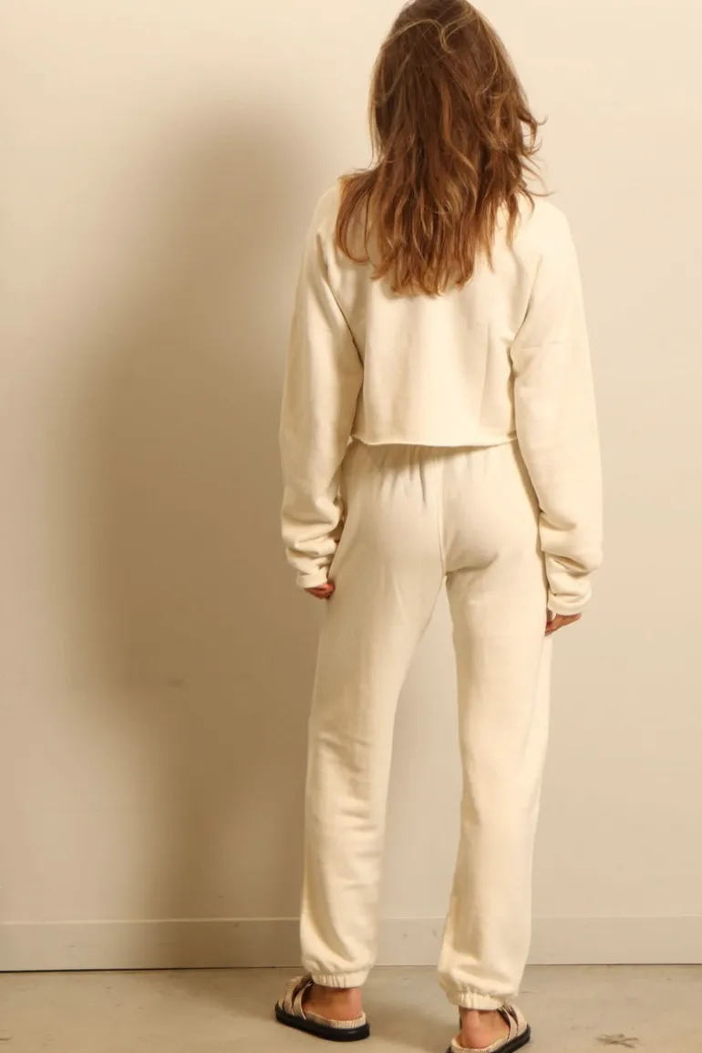Éterne trui - LS RAGLAN SWEATSHIRT - cream