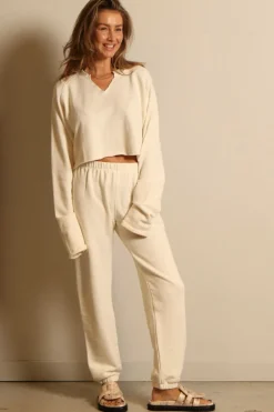 Éterne trui - LS RAGLAN SWEATSHIRT - cream