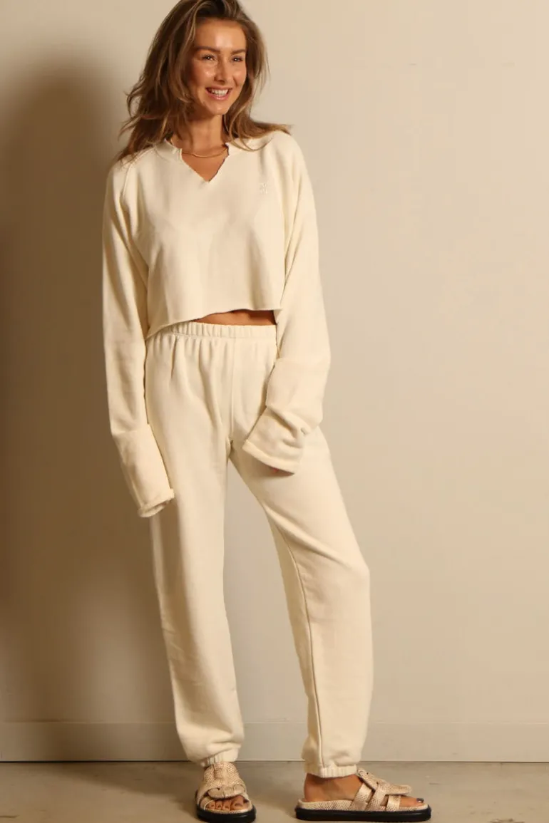 Éterne trui - LS RAGLAN SWEATSHIRT - cream
