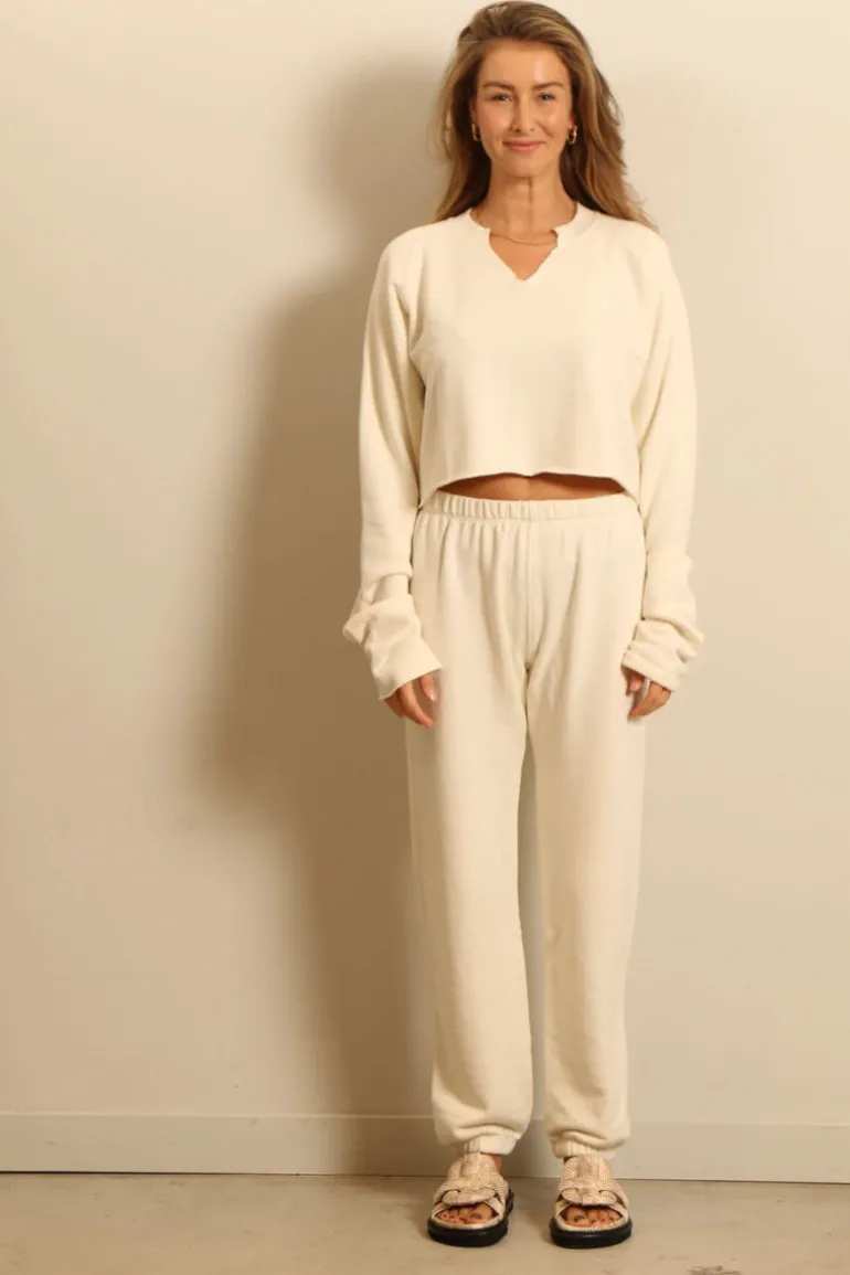 Éterne trui - LS RAGLAN SWEATSHIRT - cream
