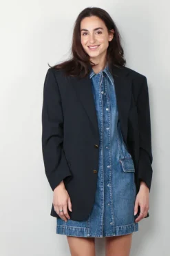 The Collectives Blazer - Burberry - Blue Navy
