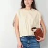 The Collectives Top - LouLou Studio Leather - Beige