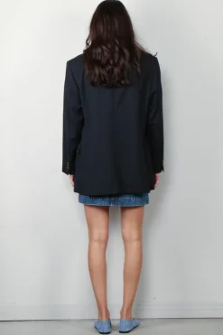 The Collectives Blazer - Burberry - Blue Navy
