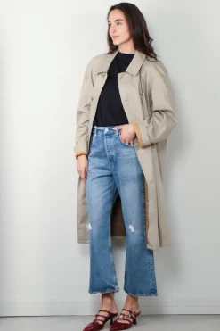 The Collectives Jas - Burberry Car Coat - Khaki